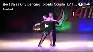 Toronto Salsa Dance Couple On2  | LATIN ENERGY Salsa Dancers