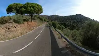 60 minute Virtual Cycling in 360° VR Fat Burning Workout 4K Video