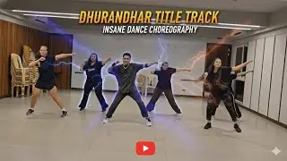 DHURANDHAR Title Track Dance Video | Rajat Choreography | Ranveer Singh | Zumba