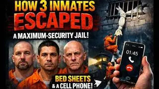 How 3 Inmates Escaped a Maximum Security Jail Using Bed Sheets and a Cell Phone