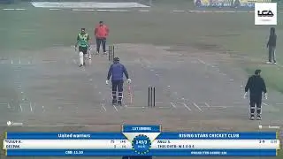 United warriors vs RISING STARS CRICKET CLUB | 1st LCA ANNUAL CORPORATE LEAGUE TOURNAMENT SEASON 2&hellip;