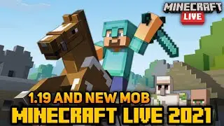 MINECRAFT LIVE 2021🔥 MINECRAFT 1.19 AND NEW MOB VOTE CONFIRMED✨ MINECON LIVE 2021 DETAILS IN HINDI