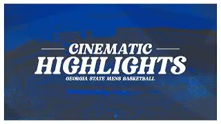 HIGHLIGHTS: Georgia State Men's Basketball vs. Middle Georgia State