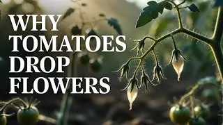 Why Tomatoes Drop Flowers (Blossom Drop Explained for Gardeners) &lrm;#tomatoes #blossomdrop