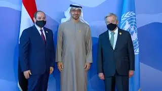 COP 27: UAE's MBZ arrives at World Leaders summit in Egypt