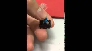 Inside Cherry MX Blue switch
