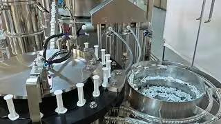 DZA200 Prefilled plastic syringe filling and capping machine