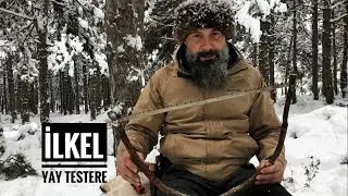 Kar Kampında Dikkat Edilmesi Gerekenler - İlkel Bow Sav Nasıl Yapılır? İlkel Yay Testere Yapımı ✌🏻