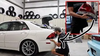 How To Nightshade Your Cars Tail Lights - Lexus IS300