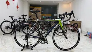 Cannondale Supersix Ch&iacute;nh H&atilde;ng Mỹ Full Carbon Gr shimano Japan 105r57000,2x10 sz 52 $ rẻ 0983138196