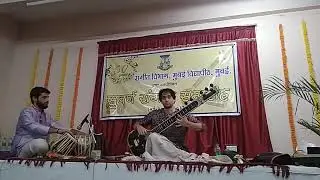 Indian Sitar performance by Sweekar Katti sir Department of Music, University of Mumbai 🎶❤️🎼🎵