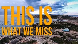 Vanlife Lockdown in Sardina: Private Camping With Flora and Novice Explorer