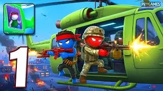 HellCopter - Gameplay Walkthrough Part 1 - Helicopter Shooter Army Commander (Android, iOS)