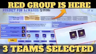 NEW PREDICTION EVENT | RED GROUP TEAMS ESPORTS TOKEN REWARDS | PREDICT FOR REWARDS EVENT