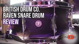 British Drum Co. Raven Series Snare Drum // Full Review & Demo...