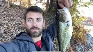 Fishing at Lake George in Indiana #fishing #fishinglife #fishingvideo