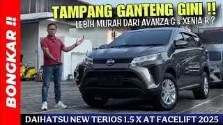 Bongkar !! DAIHATSU NEW TERIOS 1.5 X AT FACELIFT 2025 || REVIEW EXTERIOR & INTERIOR TERBARU