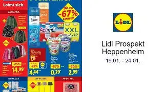 Lidl Prospekt Heppenheim 19.01. - 24.01.