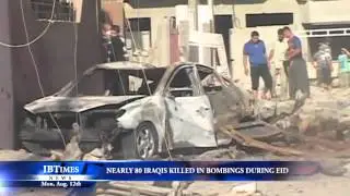 Nearly 80 Iraqis Killed In Bombings During Eid