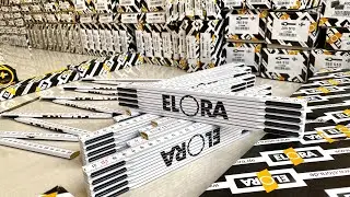 Thước xếp 2m bằng gỗ sồi ELORA 1544H - Made in Germany