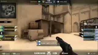King Of Nordic CS:GO S02E12 - Sweden vs Finland Highlight