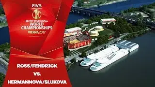 Fendrick/Ross (USA) v Hermannova/Slukova (CZE) - FIVB Beach Volley World Champs