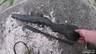 Magnet Fishing Gone Crazy in Barnsley at Worsbrough &ndash; Found Air Rifle, Bike JACKPOT