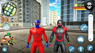 Blue Ninja spider man Part #9 - New Games.superhero. Android Gameplay.