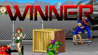 TheMattalocalypse Random Mugen Battle - 967 - Donatello/Sailor Jupiter VS. Team Morons (4)
