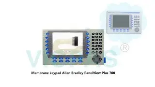 Membrane keypad switch repair for AB 2711P-K7C15A1 2711P-K7C15A2 replace for display, touch screen