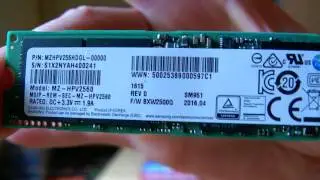 Szybka Rozpaka - SAMSUNG SM951 256GB M.2 SSD +PCIe Adapter (MKG.mATX.06) | 06.2016 - McSzakalTV