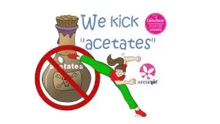 Suncoatgirl Waterbased Nail Polish - we kick acetates!