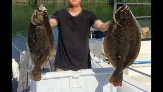 Raritan Bay NJ Fluke (Flounder) Fishing 2019 - Single Jig + Gulp