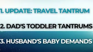 UPDATE on Holiday Hell & Man-Child Dads: Why Do They Ruin Everything?
