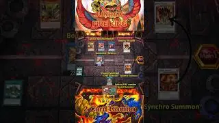 Jurrac Fire King 2 Card Combo || Master Duel/MDPro3 #slot #yugioh #masterduel