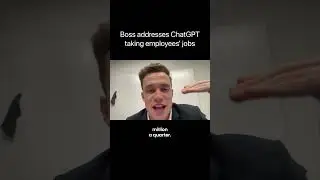 Boss addresses AI taking your job