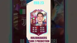 RULEBREAKERS TEAM 2 PREDICTIONS🔥 #fifa23 #rulebreakers #fut23