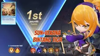 FANNY‼️SUN KEKUATAN EMBERLORD ULTI BERKALI-KALI KEBAL PUKULAN!! MAGIC CHESS GO GO