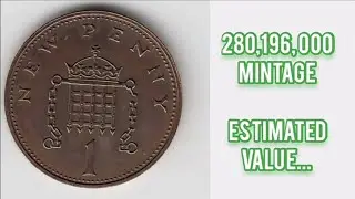 Монета Великобритания 1973 года 1 пенни. Стоимость + обзор