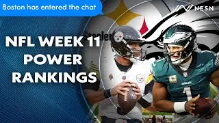 Eagles And Steelers Are On The Rise - NFL Week 11 Power Rankings