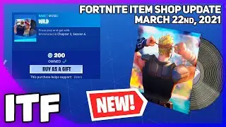 Fortnite Item Shop *NEW* BATTLE PASS ITEM IN SHOP!? [March 22nd, 2021] (Fortnite Battle Royale)
