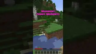 manhunt funny moments dream 1 #minecraft #memes #gaming #funny #manhunt #manhunts#clutchmoments