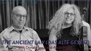 Composer DONALD SOSIN and Violinist ALICIA SVIGALS on Composing for Silent Films | HCAF18