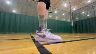 SQUEEK and TRACTION TEST on NIKE BOOK 1 &lsquo;BARELY GRAPE&rsquo; like DEVIN BOOKER!