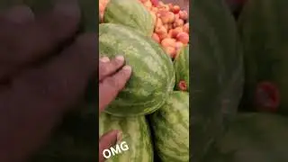 FAKE WATERMELON AT WALMART #food #everyone #fyp #fakefood