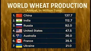 Top Wheat Producers in the World (2025)