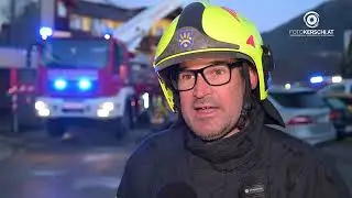 Hotelbrand in Vorderstoder