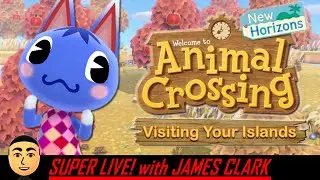Animal Crossing New Horizons - Visiting Your Islands | Super Live! with James Clark