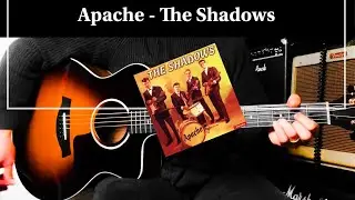 Apache – The Shadows | Practice Along Guitar Version