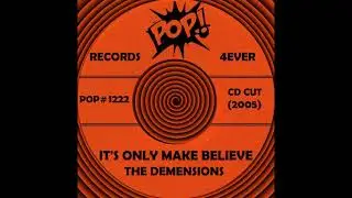 IT’S ONLY MAKE BELIEVE, The Demensions, CD Cut 2005